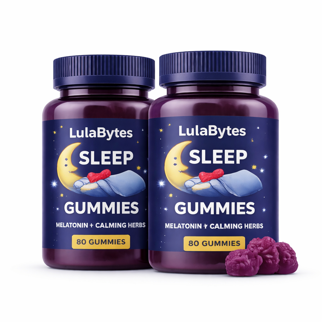 LullaBites Natural Sleep Gummies