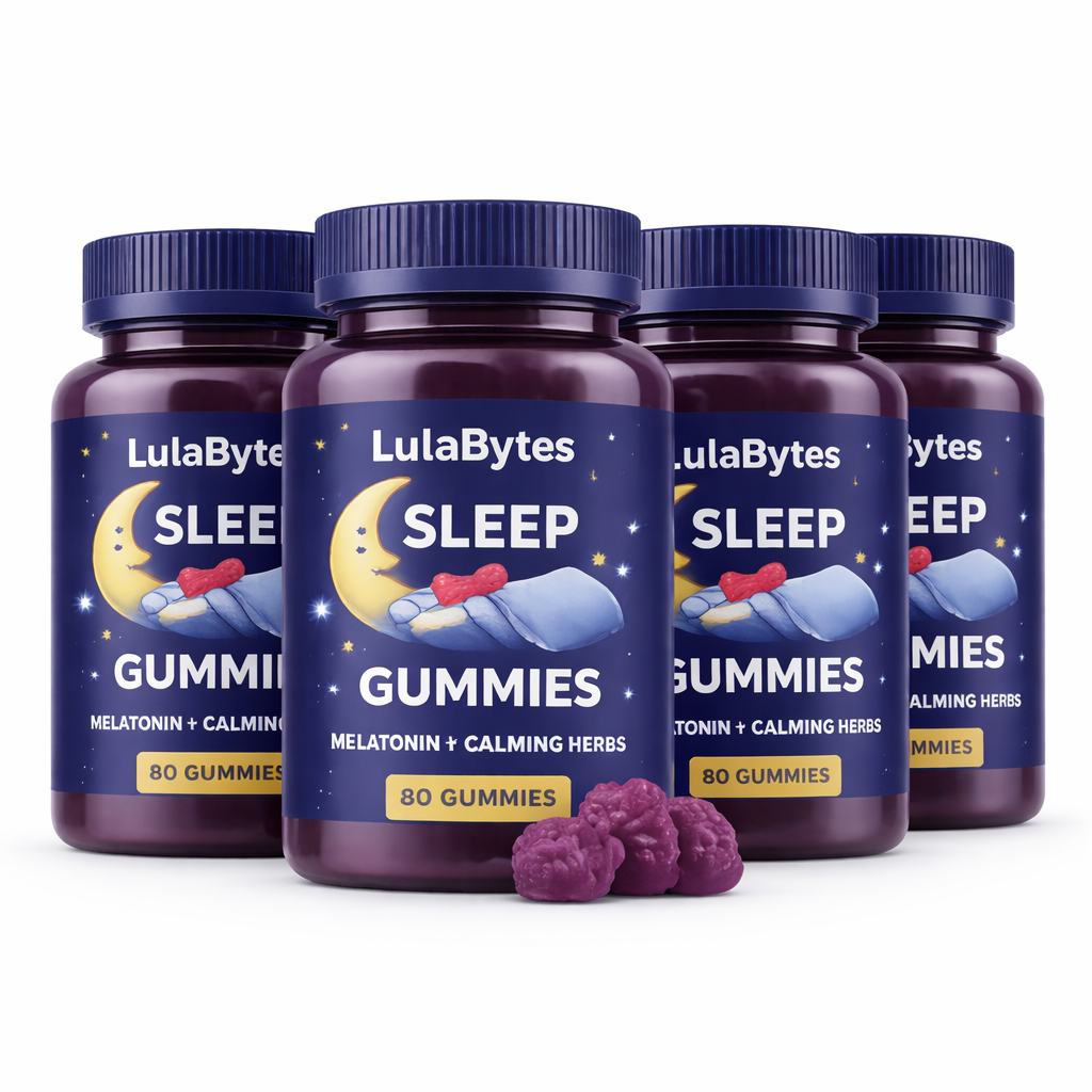 LullaBites Natural Sleep Gummies