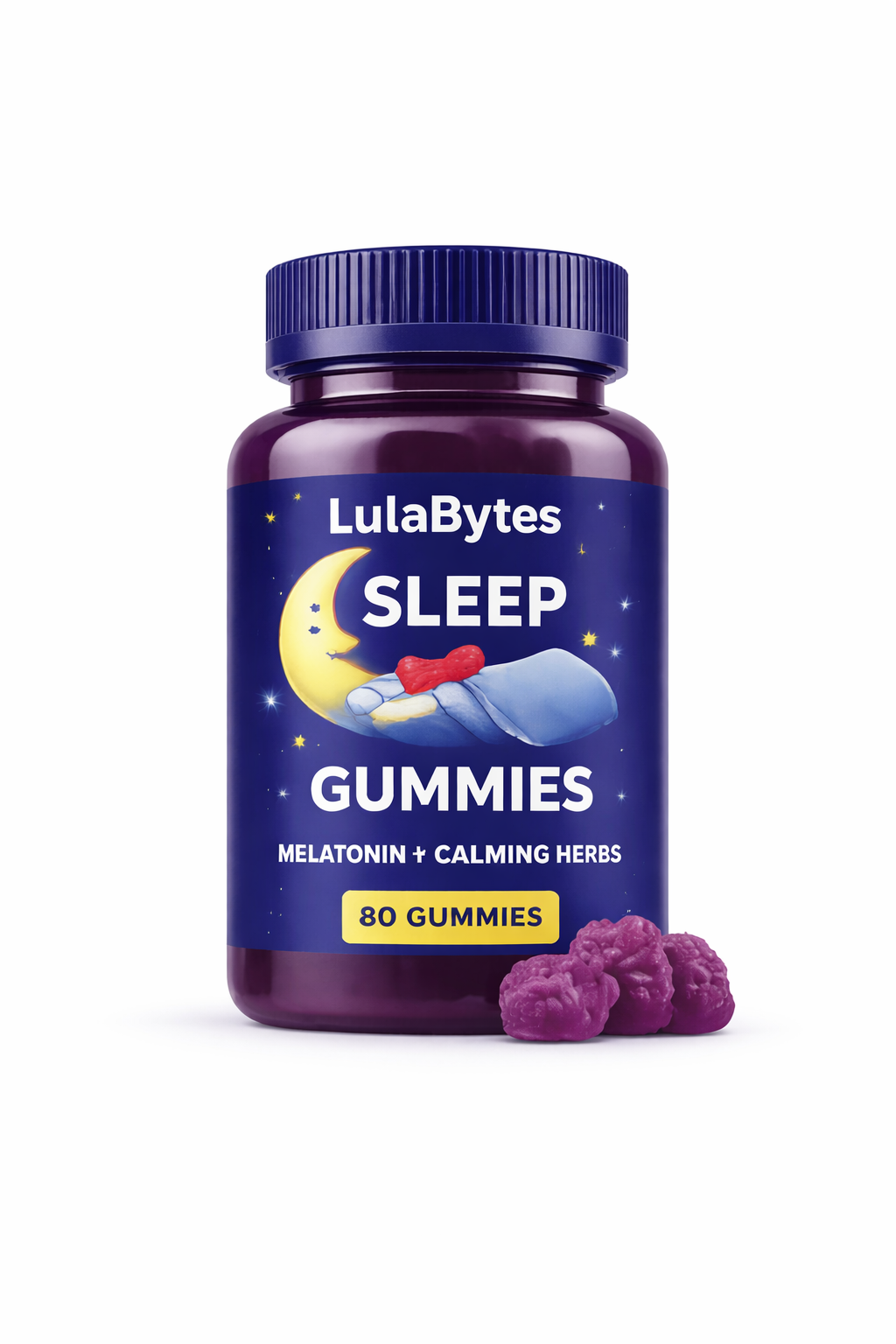 LullaBites Natural Sleep Gummies